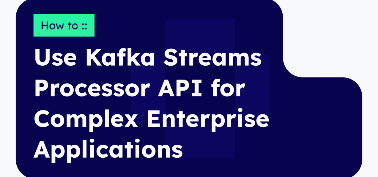 streaming processing api